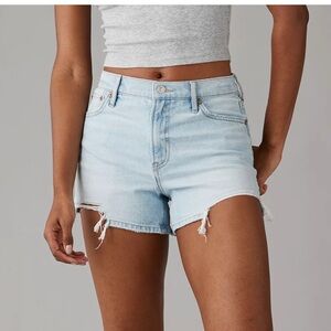 American Eagle Strigid Denim Shorts. Size 0.